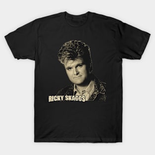 The Ricky Skaggs Art drawing T-Shirt